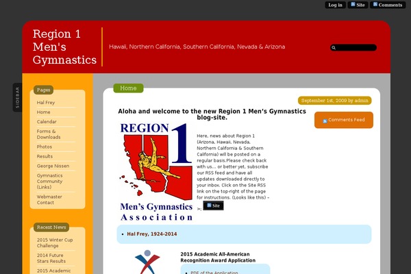 region1gymnastics.com site used Ahimsa