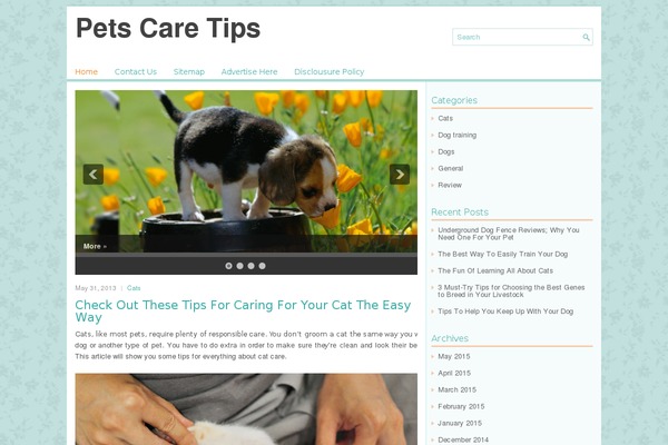 DogLovers WordPress theme, websites list used DogLovers theme DogLovers theme websites examples