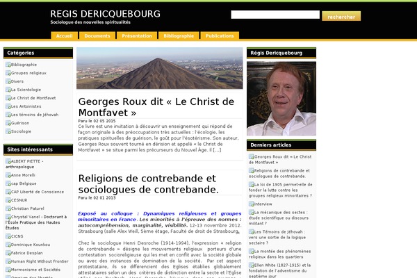 regis-dericquebourg.com site used Talian-green
