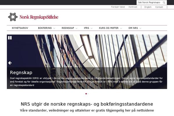 regnskapsstiftelsen.no site used Idium