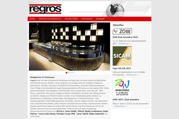 regros.de site used Corporate