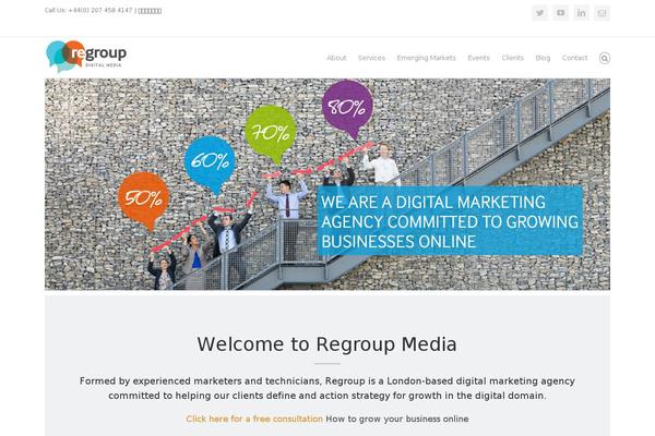 regroup-media.co.uk site used Regroup-media