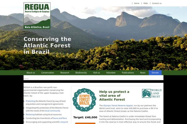 regua.org site used Reguatheme