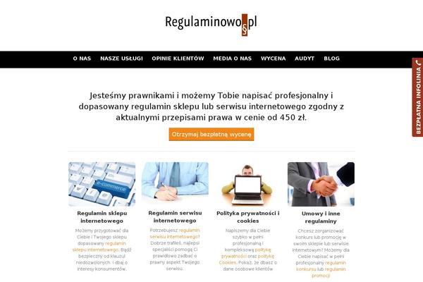 regulaminowo.pl site used Range