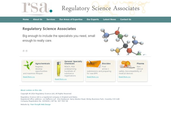 regulatoryscience.com site used Mensa