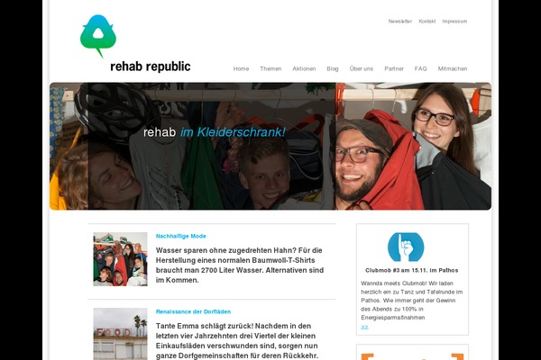 Rehab theme site design template sample