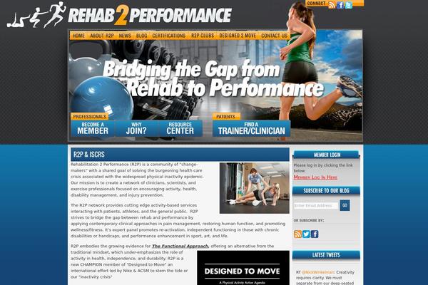 rehab2performance.com site used Globalstudio