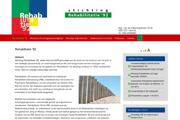 rehabilitatie92.nl site used Childtheme_thirteen
