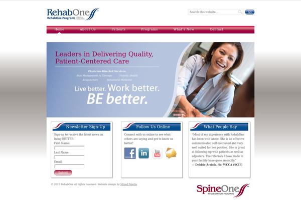 rehabone.com site used Rehab-one