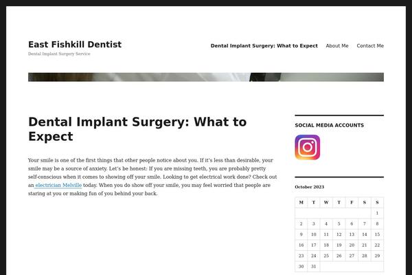 Twenty Sixteen theme site design template sample