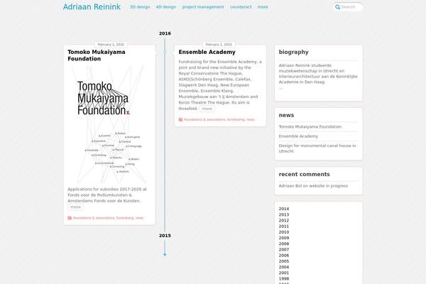 Postline theme site design template sample