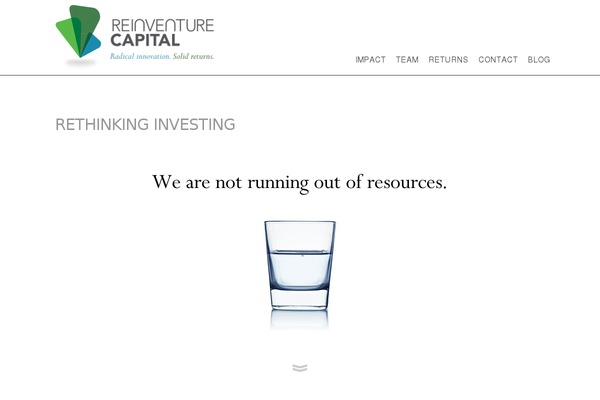 reinventurecapital.com site used Reinventure