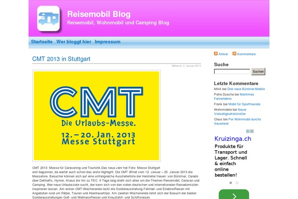 reisemobil-blog.de site used Fusion-10