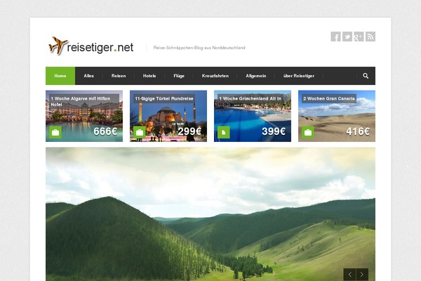 reisetiger.net site used Reisetiger-v66