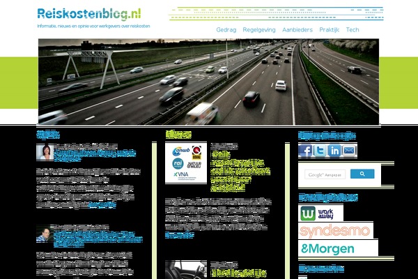 reiskostenblog.nl site used Reiskostenregeling