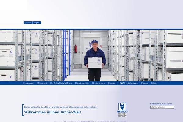 reisswolf-archiv.de site used Reisswolf-2