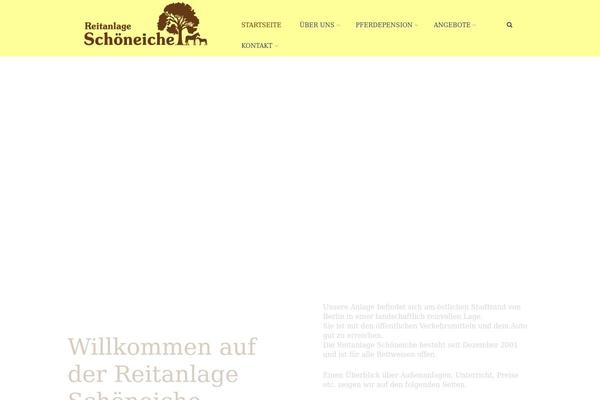 Equestrian-centre theme site design template sample