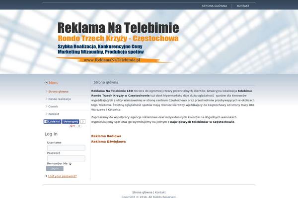 reklamanatelebimie.pl site used Reklamaradiowa3