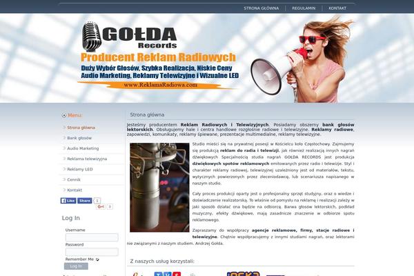 reklamaradiowa.com site used Reklamaradiowa3