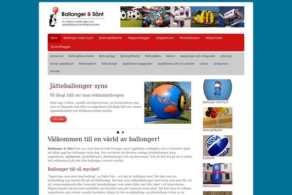 reklamballonger.se site used Xsentio-gen