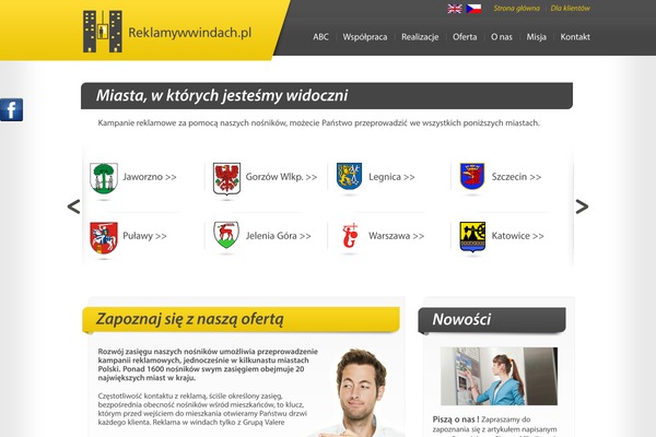 reklamywwindach.pl site used Reklamywwindach