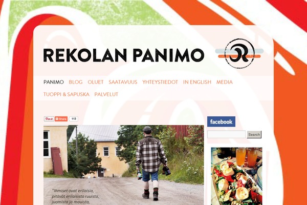 rekolanpanimo.fi site used Rekola