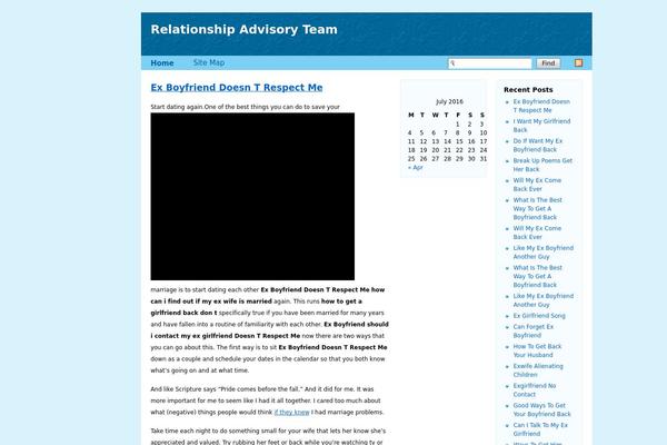 relationshipadvisoryteam.com site used Flexi-Blue