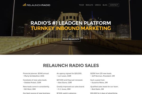 relaunchradio.com site used Relaunch_genesis