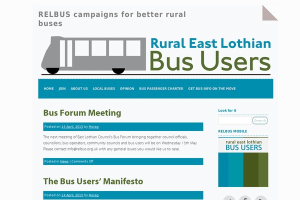 relbus.org.uk site used Weloveourlocality