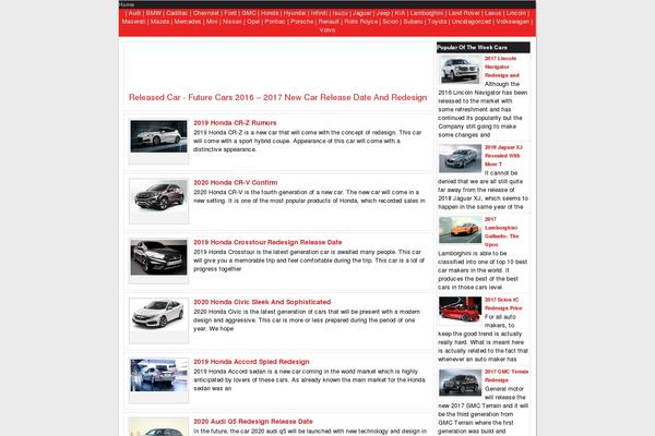 releasedcar.com site used Doafcm