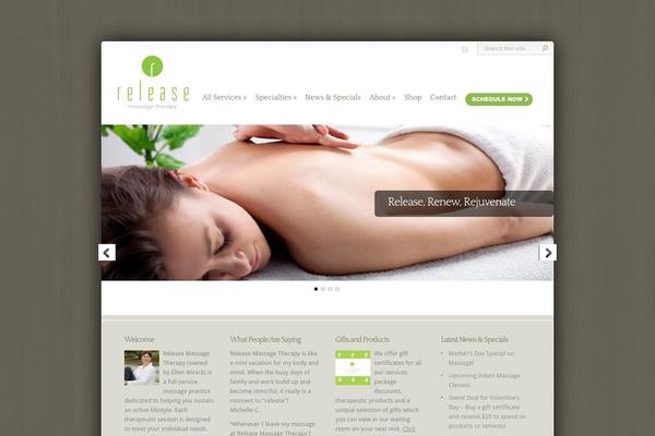 Chameleon theme site design template sample