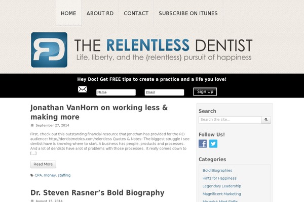 Site using Monarch plugin