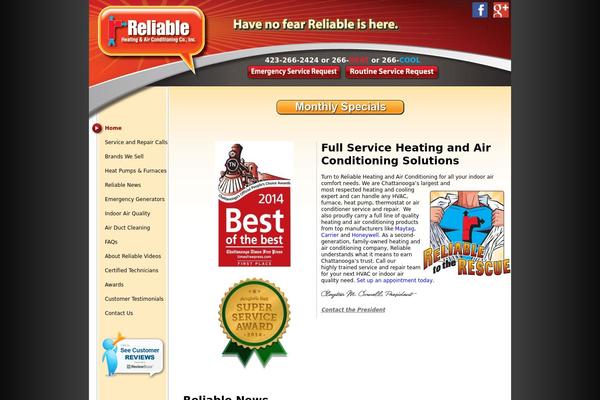reliable-online.com site used Air-conditioning-heating-chattanooga