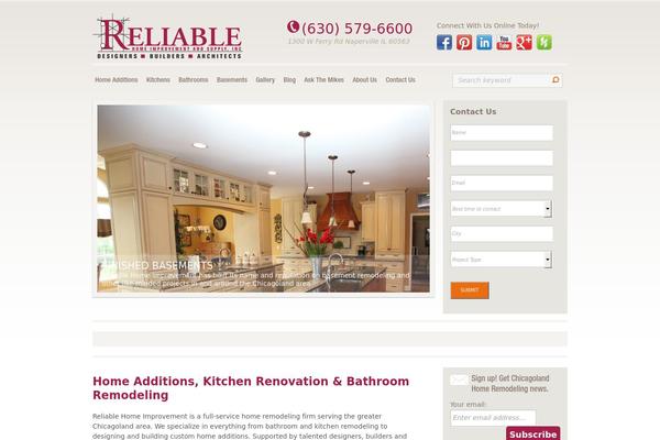 reliablehomeimprov.com site used Reliablehome