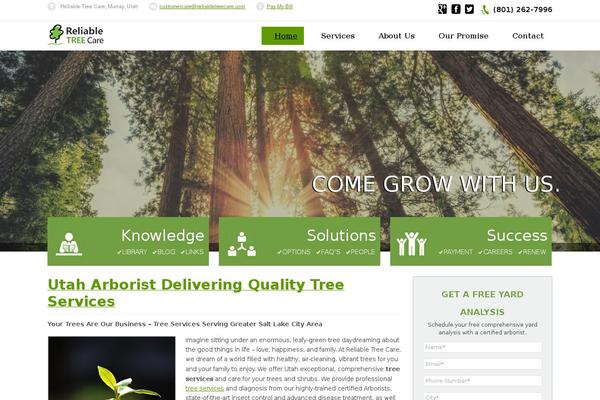 reliabletreecare.com site used Reliable-tree