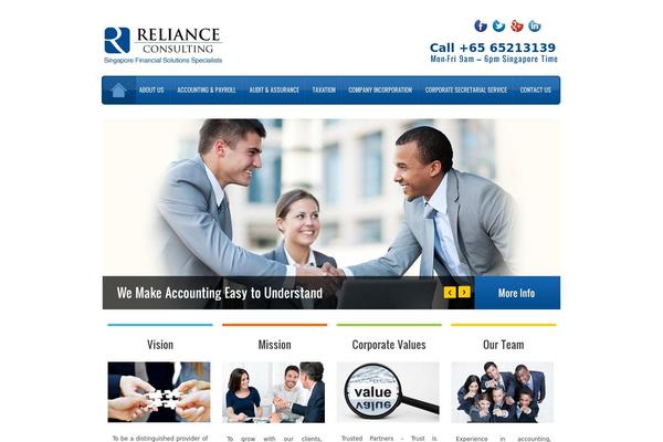 relianceconsultingservices.com site used Reliance