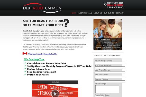 reliefcanada.ca site used Reliefcanada