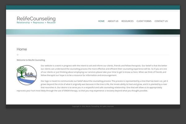 relifecounseling.com site used Circumference Lite