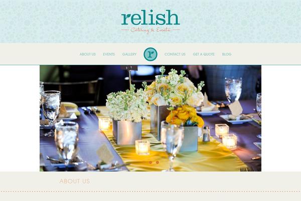 relishcateringco.com site used Relish