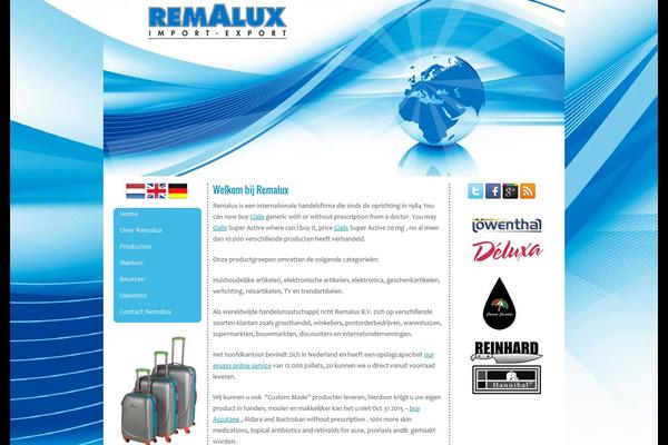 remalux.nl site used Presstia