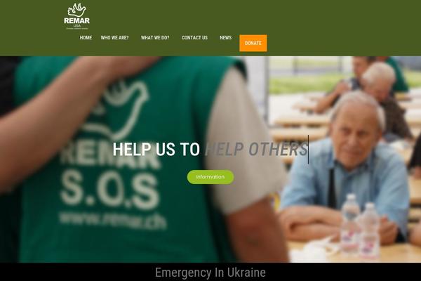 Charityfoundation theme site design template sample