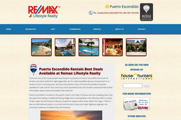 Twenty Twelve theme site design template sample