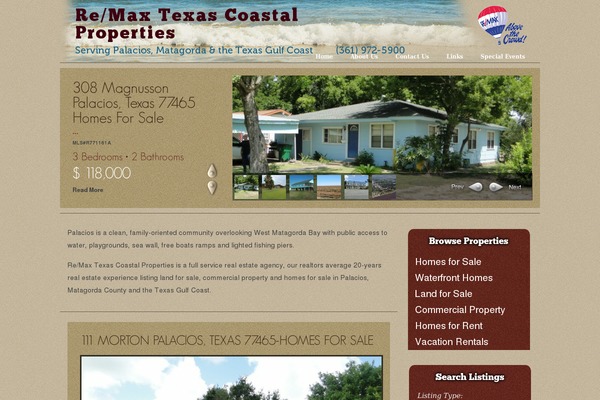 remaxtxcoastalproperties.com site used Elegant-real-estate