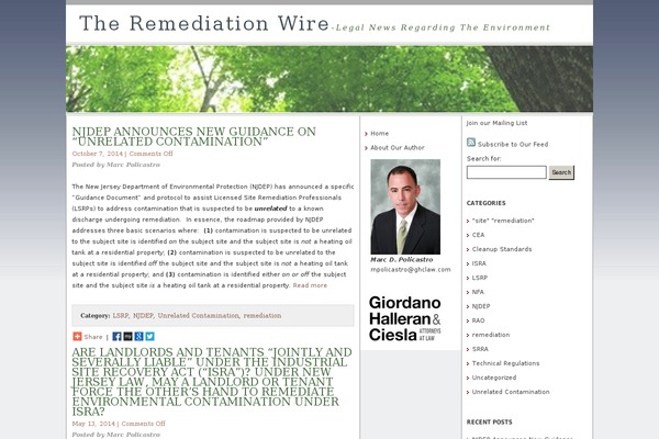 remediationwire.com site used Visualizingreality-ghc