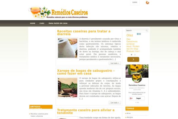 Robusta theme site design template sample
