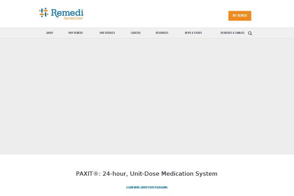 remedirx.com site used Zestsms-child-theme