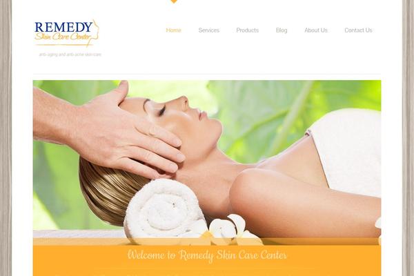 remedyskincarecenter.com site used Theme46074