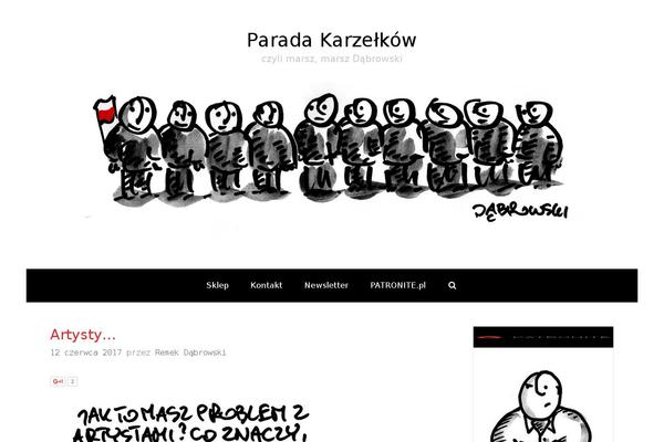 remekdabrowski.pl site used Freelancer