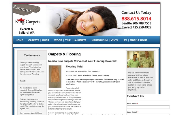 remnantkingcarpets.com site used Carpets