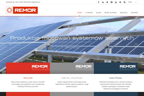 remor.pl site used Remor